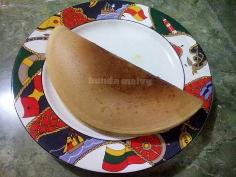 Terang Bulan pandan teflon eggless (no proofing) #KamisManis