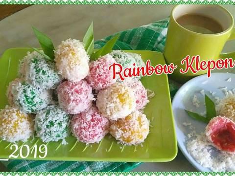 Rainbow Klepon recipe step 5 photo