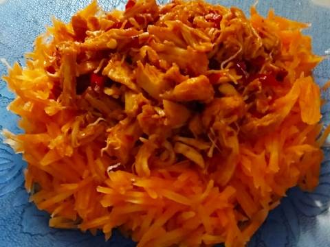 Ayam suir diet (no salt)