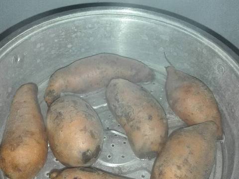 Bola ubi no baking powder recipe step 1 photo