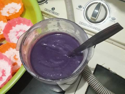 Putu ayu ubi ungu recipe step 2 photo