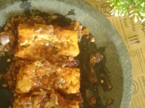 Oncom Sambal Penyet recipe step 8 photo