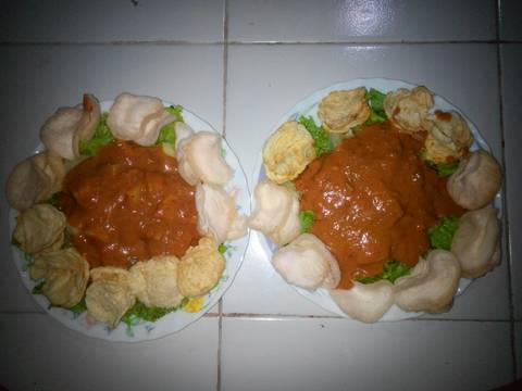 Gado - Gado Sidoarjo Jatim(Bumbu Kacang Dg Ubi Orange) recipe step 10 photo
