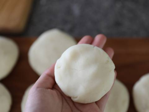 Mochi kentang, Snack musim gugurnya Korea recipe step 8 photo