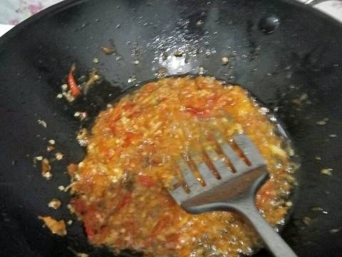 Sambal Korek Petai recipe step 2 photo