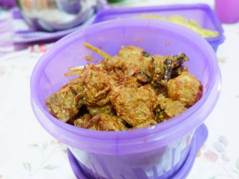 1. Rendang Daging Kentang #BikinRamadanBerkesan