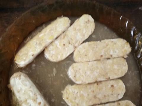Trancam lauk tempe goreng ikan asin recipe step 1 photo