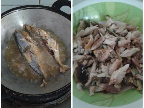 Ikan Kembung Suwir Sambel Korek recipe step 2 photo