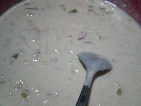 Ote ote jamur recipe step 2 photo