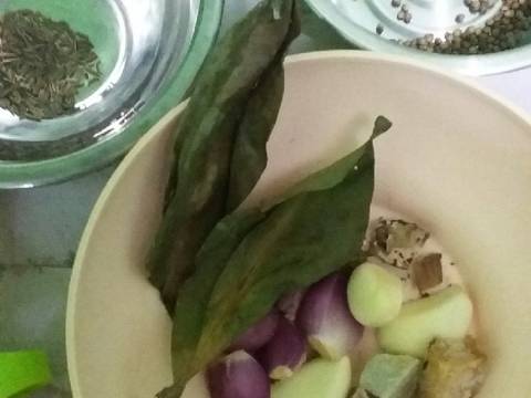 Opor ayam sayuran recipe step 1 photo