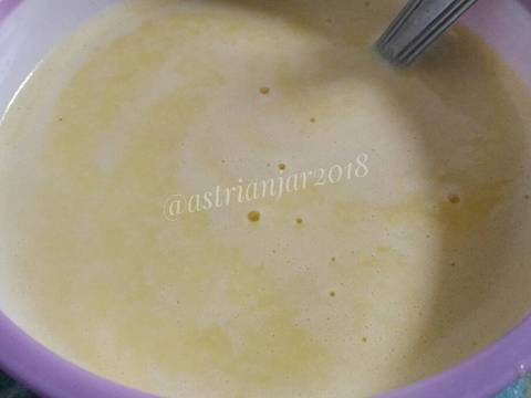 Talam Jagung Pandan recipe step 1 photo