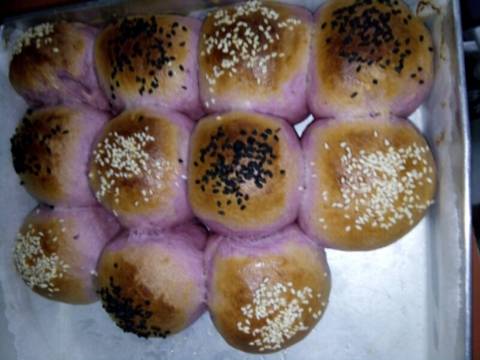 Roti sobek ubi ungu recipe step 5 photo