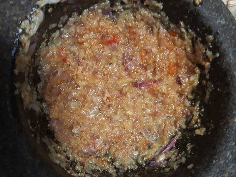 Lontong daging rendang recipe step 2 photo