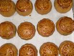 Mooncake langkah memasak 4 foto