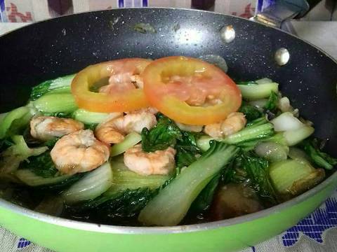 9.Oseng sederhana pakcoy udang #Rabubaru #Bikinramadanberkesan