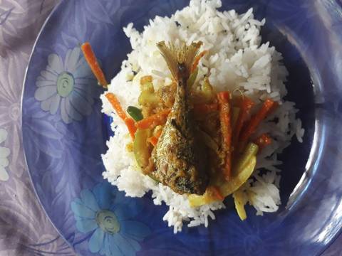 Pesmol kembung dengan acar wortel dan timun recipe step 5 photo