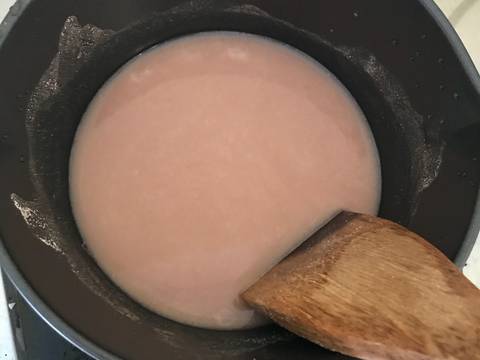 Mpasi 6month bubur beras merah