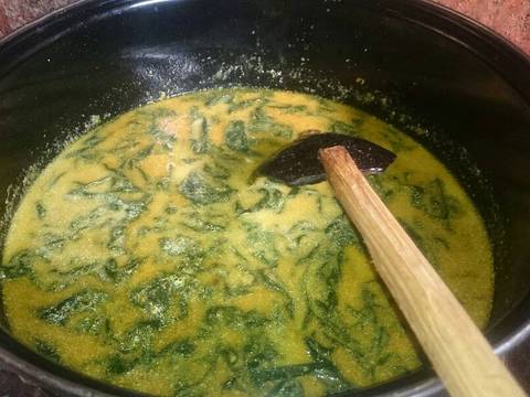 Rendang lele daun singkong recipe step 6 photo
