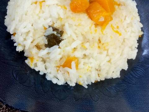 Nasi Uduk Labu Kuning recipe step 7 photo