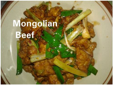 Mongolian beef #bikinramadanberkesan