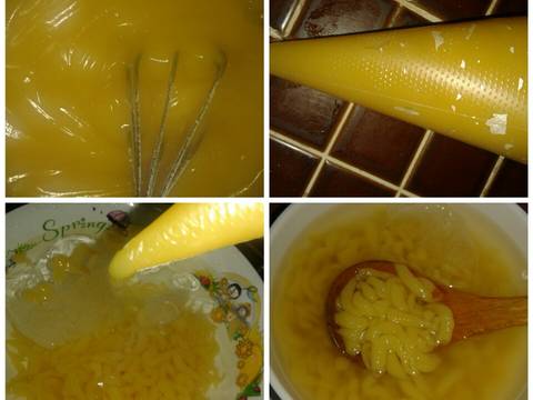 Cendol kastard anti gagal tanpa pewarna recipe step 2 photo