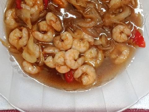 Udang saus tiram