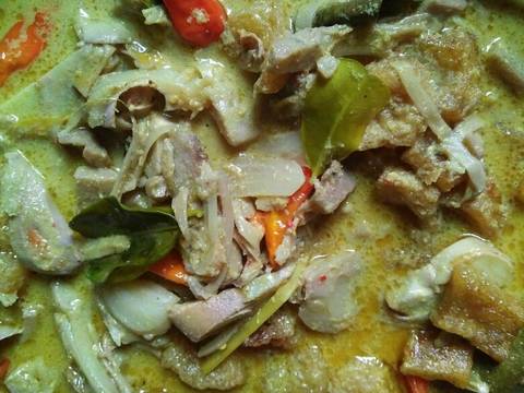 Gulai nangka krecek recipe step 3 photo