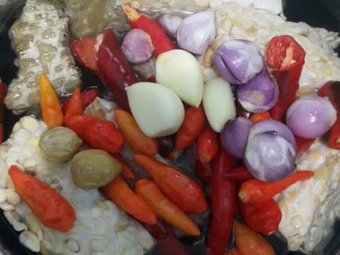 Sambel tumpang tahu telur recipe step 1 photo