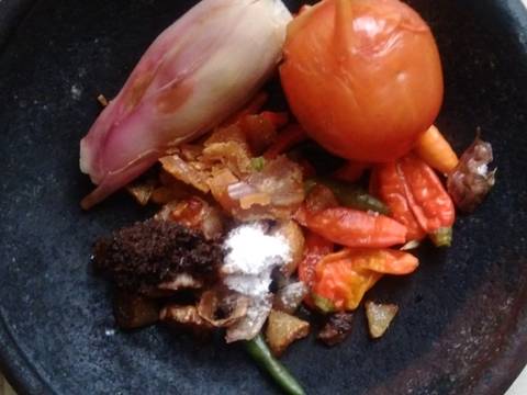 Sambal kecombrang kukus recipe step 2 photo
