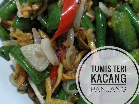 Tumis Teri Kacang Panjang #BikinRamadanBerkesan