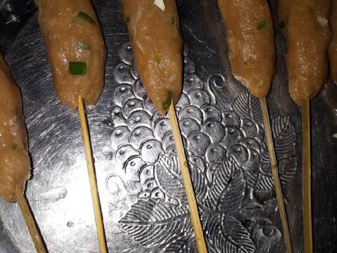 Sate buntel ayam recipe step 3 photo