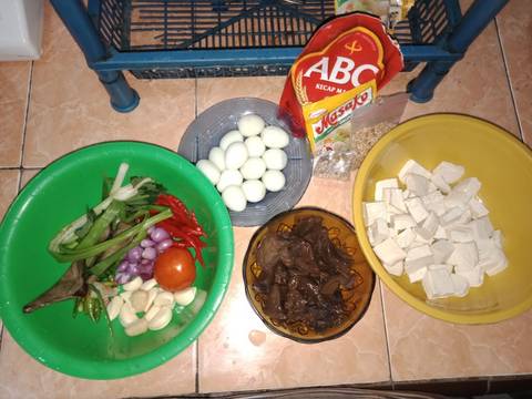 Empal Puyuh Tahu bumbu pedas recipe step 1 photo