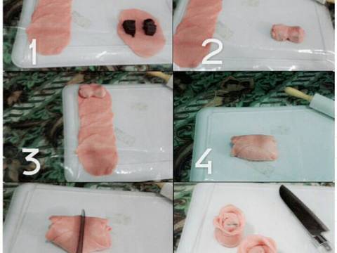 Pao coklat MAWAR recipe step 2 photo