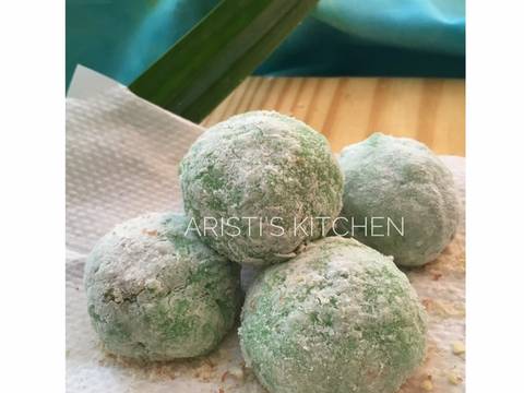 Mochi pandan dg Filing Kacang Tanah recipe step 5 photo