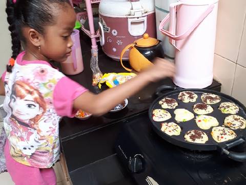 Kue Cubit Ala Kriwil recipe step 4 photo