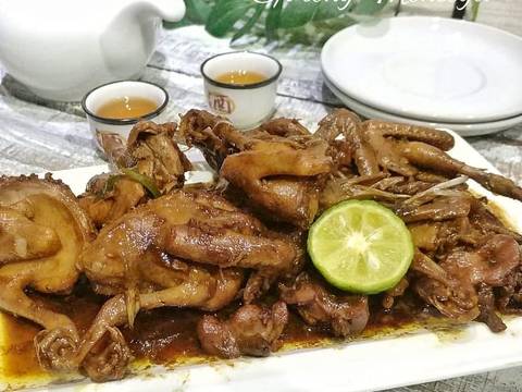 Burung Dara🐦🐦 goreng saus Mentega♨️ala resto 👩🍳