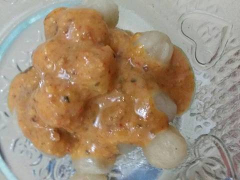 Cilok mini sambal pecel recipe step 10 photo