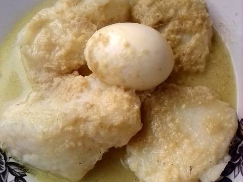 Ketupat kuah ikan gabus #selasa bisa recipe step 5 photo