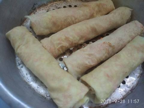 Dadar Gulung Ayam recipe step 5 photo