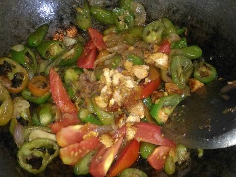 Sambel Oncom Cabe Gendot recipe step 8 photo