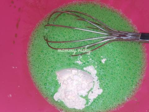 Bingka Pandan recipe step 4 photo