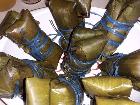 Lontong Isi Daging Sayuran recipe step 5 photo