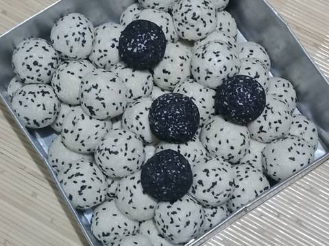 Onde2 isi kacang hijau kupas recipe step 5 photo