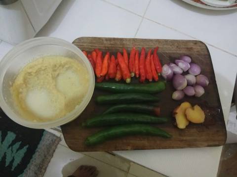 Sambel goreng krecek jantung ayam recipe step 2 photo