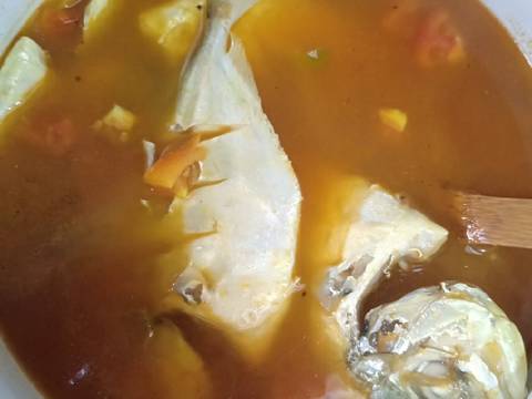 Garang Asem Ikan Putih recipe step 6 photo