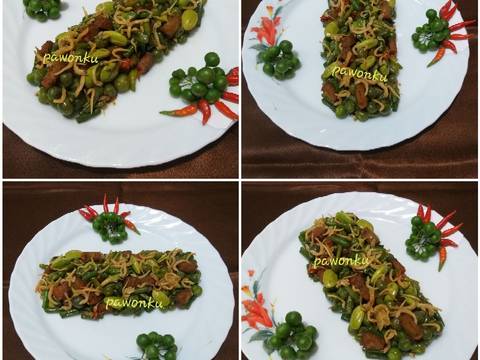 153.Tumis Ranjau Cinta (oncom) recipe step 4 photo