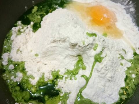 Mie pandan homemade recipe step 1 photo