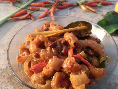 Krecek kacang tolo masak pedas (11) #Selasabisa recipe step 4 photo