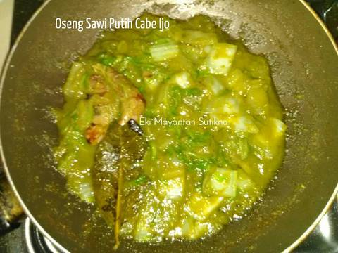  Resep  Oseng Sawi Putih  Cabe  Ijo Tanpa  MSG Penyedap oleh 