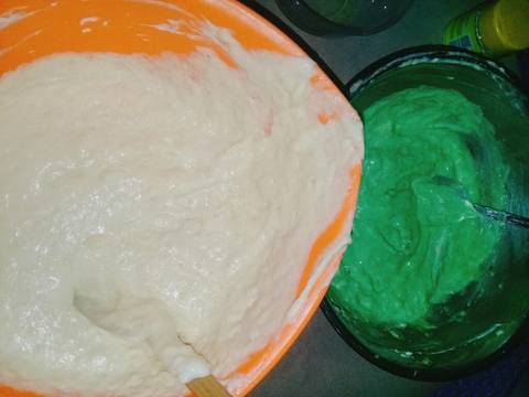 Chiffon Cake Tape Pandan recipe step 4 photo